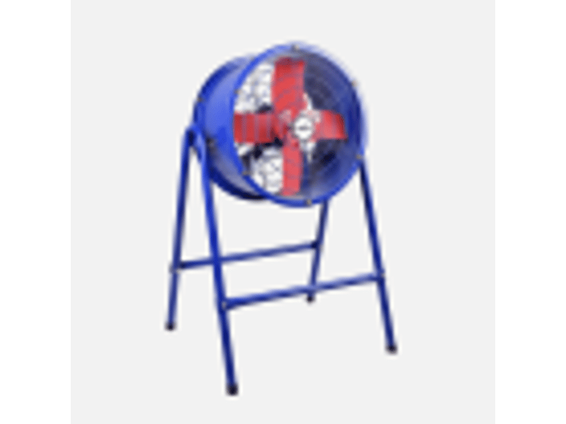  Ventilateur industriel fabrilamp torrente 370 w bleu rouge 1 vitesse 239071008 - Conforama D