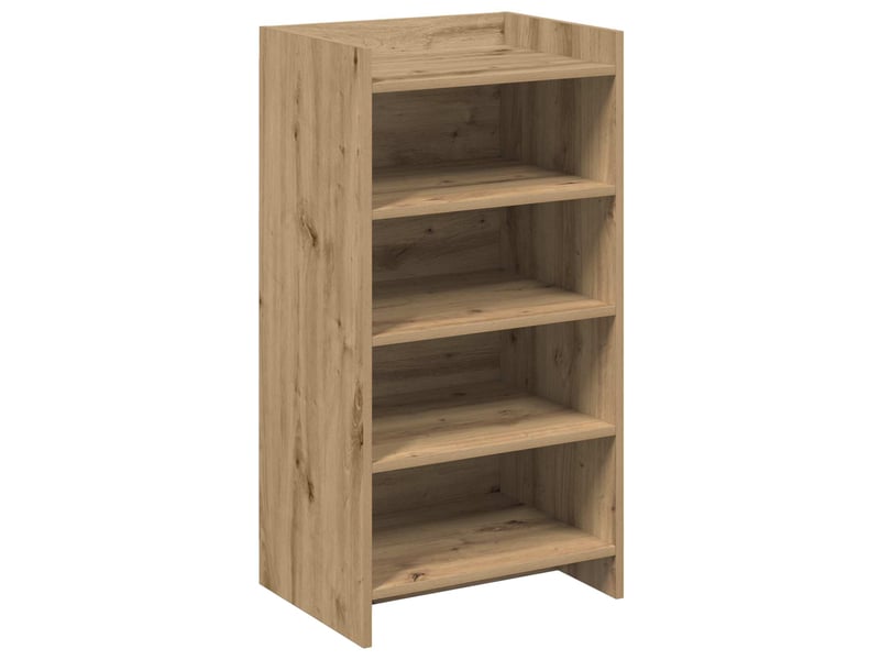  Meuble à chaussure, cabinet à chaussures 48x36x92 cm bois d'ingénierie shl7889  - Conforama A
