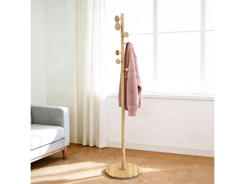 Porte manteau Métal brossé 175 cm SIMON - Conforama Y