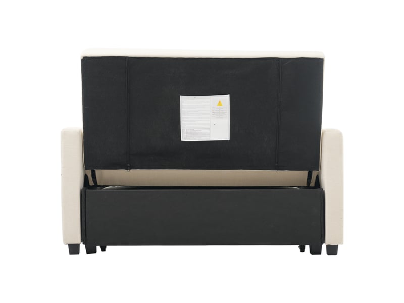  Canapé convertible, canapé-lit, dossier réglable, 180x127 cm, pour salon et séjour, adapté à l'espace de vie  - Conforama B