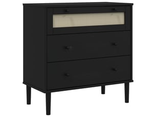 Commode 1 tiroir(s)    <strong></strong> <strong></strong> coloris noir largeur 0 cm