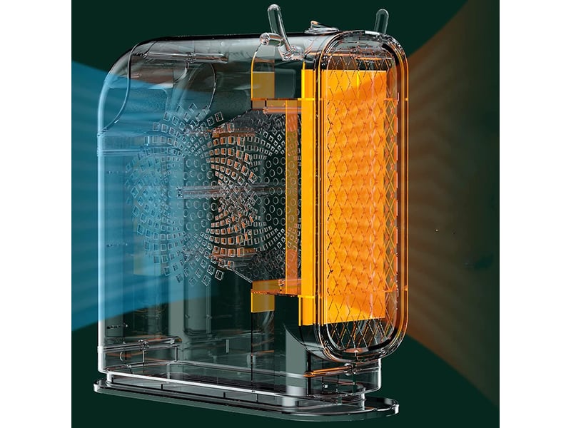  Panneau rayonnant électrique 849 w multicolore  - Conforama D