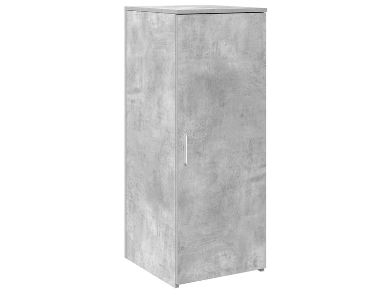  Armoire de rangement, rangement bureau gris béton 40x45x103,5cm bois d'ingénierie  - Conforama A