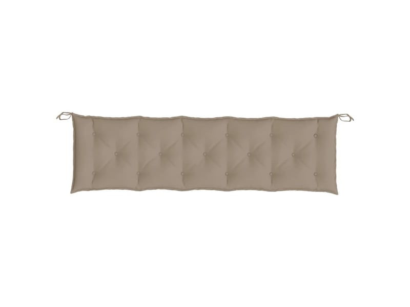  Coussin de banc de jardin, coussin d'assise taupe 180x50x7 cm tissu oxford cf52835  - Conforama D