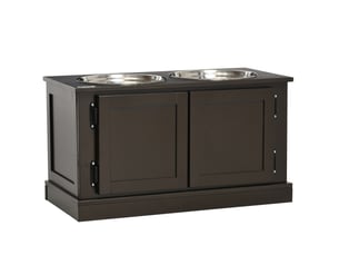 Buffet 2 porte(s) ELVMI - 60 cm coloris marron