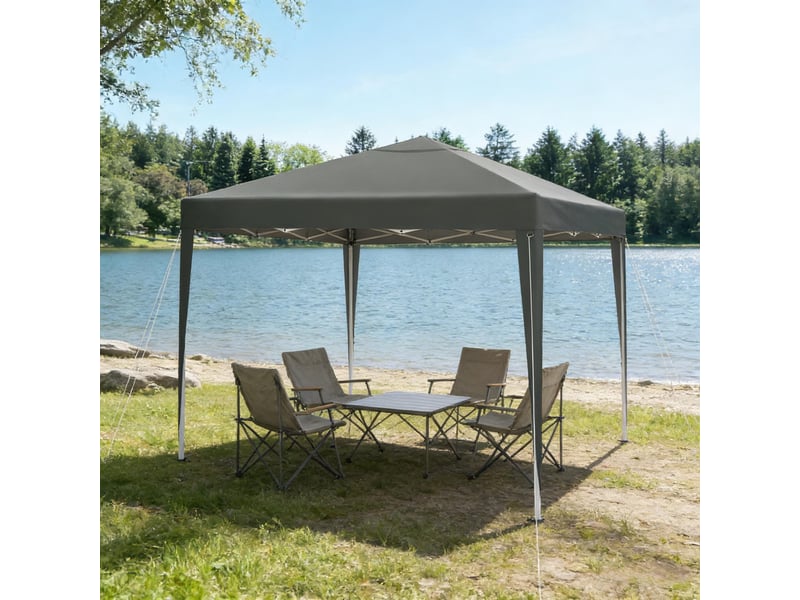  Pavillon pop-up moderne portable avec sac de transport, pour fêtes et extérieur  - Conforama B