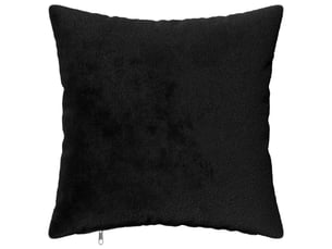 Lot de 2 housses de coussin heerlen noir 30 x 30 cm flanelle cf49462