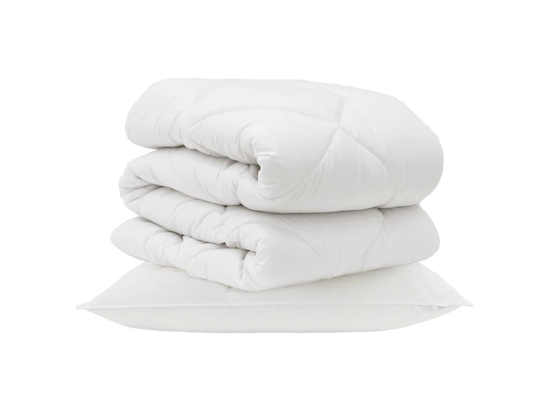  Couette avec oreiller 2 pièces - duvet blanc microfibre  - Conforama A