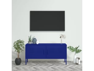 Meuble tv coloris bleu  <strong></strong>  <strong></strong>