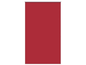 Store enrouleur occultant, store à rouleau 124,4 x 175 cm, largeur du tissu 120 cm, rouge cf45418