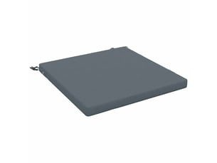 Coussin de siège, coussin d'assise 1 pièce soest 100 % polyester bleu cf55557