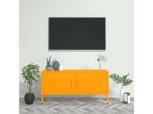 Meuble tv coloris jaune 105 cm <strong></strong>  <strong></strong>