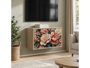 Meuble tv coloris beige 69 cm VIDAXL