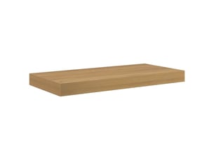 Étagère flottante, étagère suspendue montage mural marron 50 x 23,5 x 3,8 cm cf42558