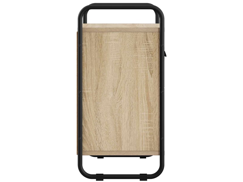  Meuble tv, banc tv 60x30x50 cm chêne sonoma bois d'ingénierie  - Conforama E