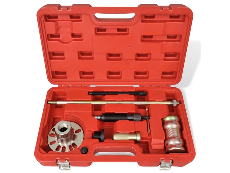  Coffret d’extracteur de moyeu de roue hydraulique 10 tonnes voiture auto garage atelier outils 02_0004184  - Conforama A