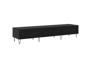 Meuble tv coloris noir 150 cm   