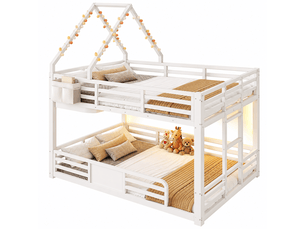 Lit superposé 140x200 cm   OMNIGLINT TRADING LTD coloris blanc