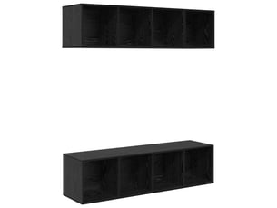 Meuble tv coloris noir 37 cm <strong></strong>  <strong></strong>