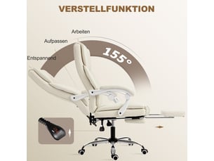 Chaise de bureau <strong>STILVORA</strong> <strong></strong> avec assise réglable en hauteur