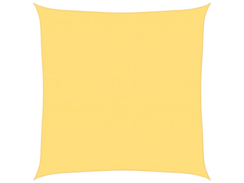  Voile d'ombrage - voile d'ombre - voile parasol 160 gm² beige 6x6 m pehd  - Conforama A