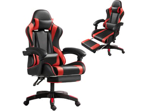Fauteuil gaming Réglable Chaise Gaming avec assise réglable en hauteur