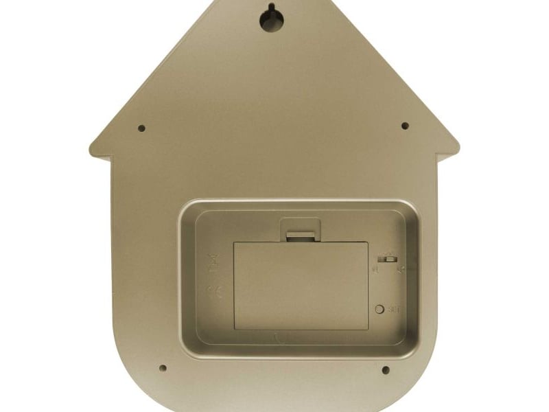  Horloge murale moderne cuckoo or métallique  - Conforama D