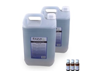 10l de liquide smoke 10l low grosse fumee epaisse pour machine à fumée 3 parfums tropico-menthe-fruits rouges