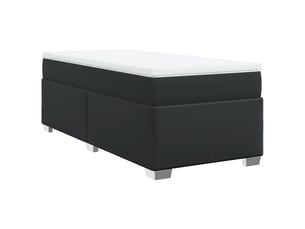 Lit simple 80x200 cm    coloris noir
