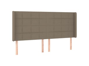 Tete de lit A poser largeur 163 cm   taupe