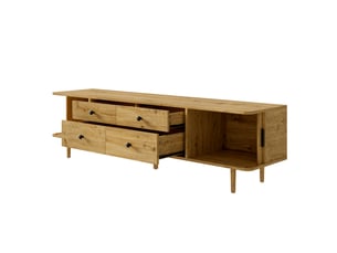 Lit adulte coloris naturel 165 cm <strong>SWEIKO</strong> <strong></strong>