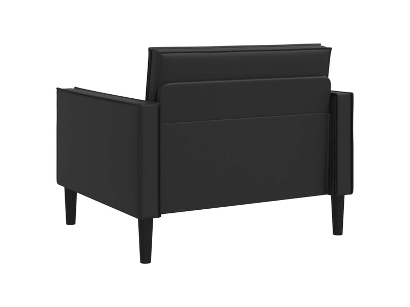 Vidaxl fauteuil xl noir simili cuir - Conforama E