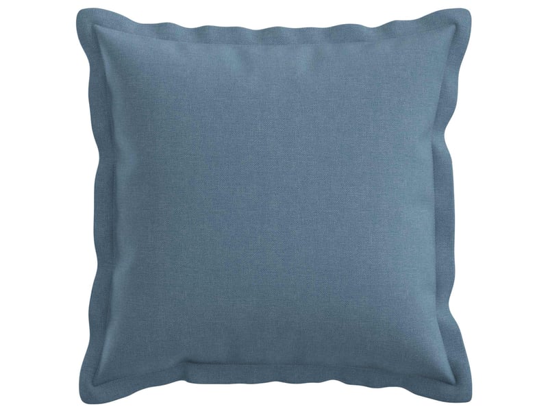 Lot de 6 housses de coussin houten bleu denim 45 x 45 cm cf49959 - Conforama A