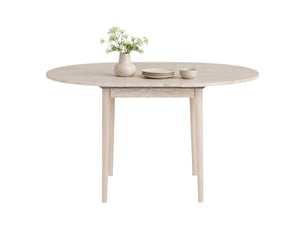 Table extensible bee, extensible, 100x100x75h cm beige marbre