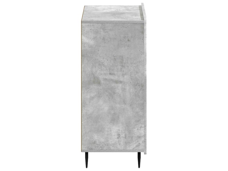  Meuble à chaussures, cabinet à chaussures zwolle 59,5x39,5x91,5 cm gris béton  - Conforama E