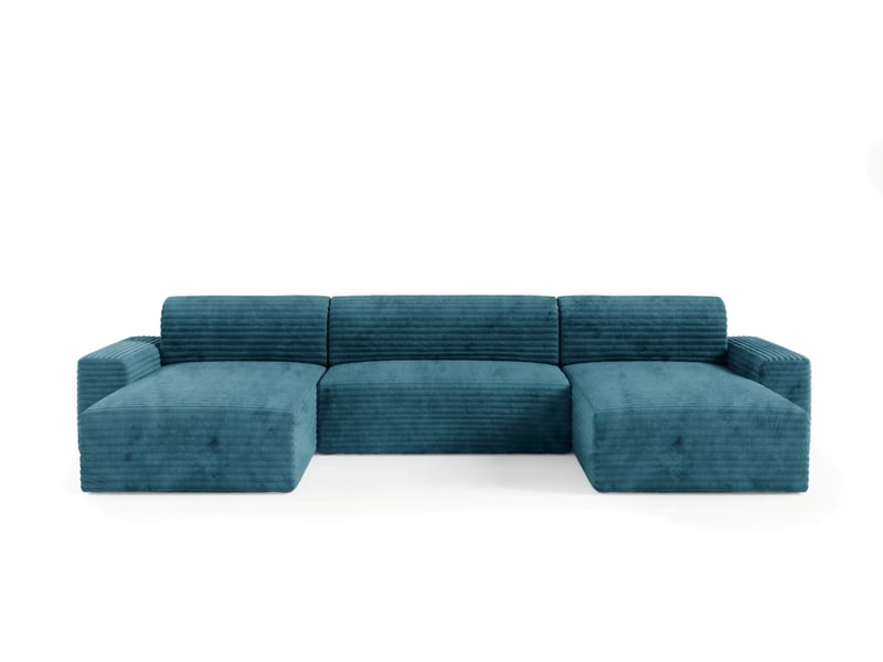  Canapé d’angle coco u avec fonction de couchage couleur : tilia 75  - Conforama A