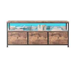Meuble tv coloris marron 108 cm <strong>DAHUEN</strong>  <strong></strong>