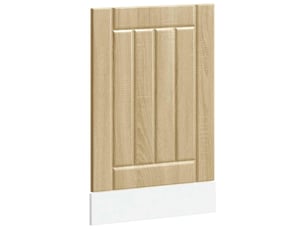 Panneau de lave-vaisselle chêne sonoma bois d'ingénierie shl9757