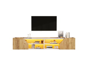 Meuble tv coloris bicolore 180 cm MODFU  