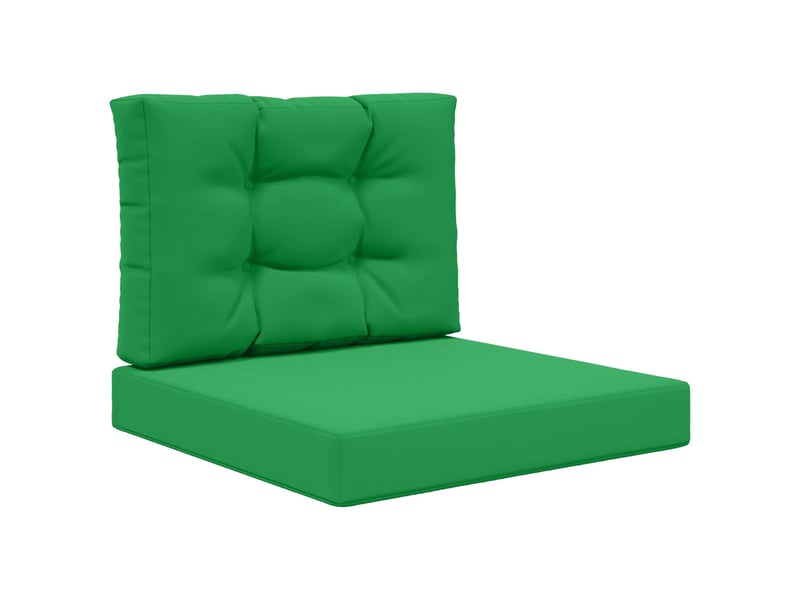  Coussin de canapé d'extérieur, coussin de chaise polyester vert 60 x 60 cm cf54185  - Conforama A