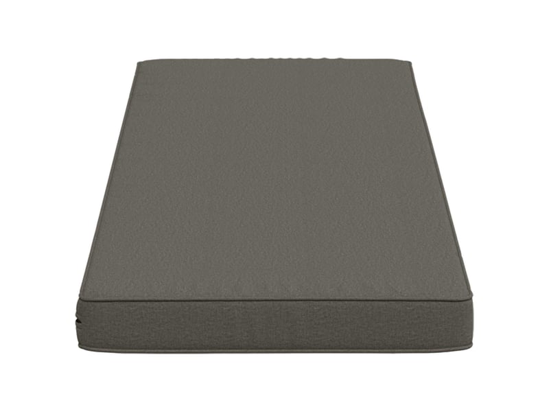 Lot de 2 coussins de banc, coussins d'assise vught 100 % polyester gris cf57970 - Conforama D