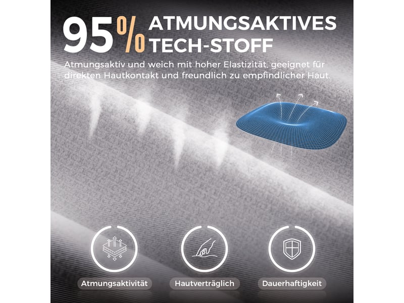  Fauteuil gaming et de bureau big &amp; tall – tissu – assise à ressorts ensachés – massage – repose-pieds – charge maximale 135 kg – marron  - Conforama C
