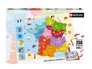 Puzzle 250 p carte de france