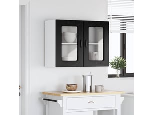 Panneau de lave-vaisselle kalmar chêne noir 80x31x60cm shl1779