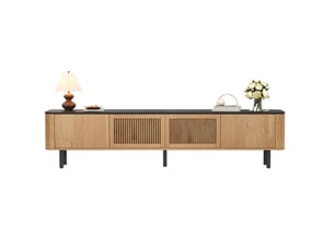 Meuble tv coloris bicolore 190 cm SOGEU  