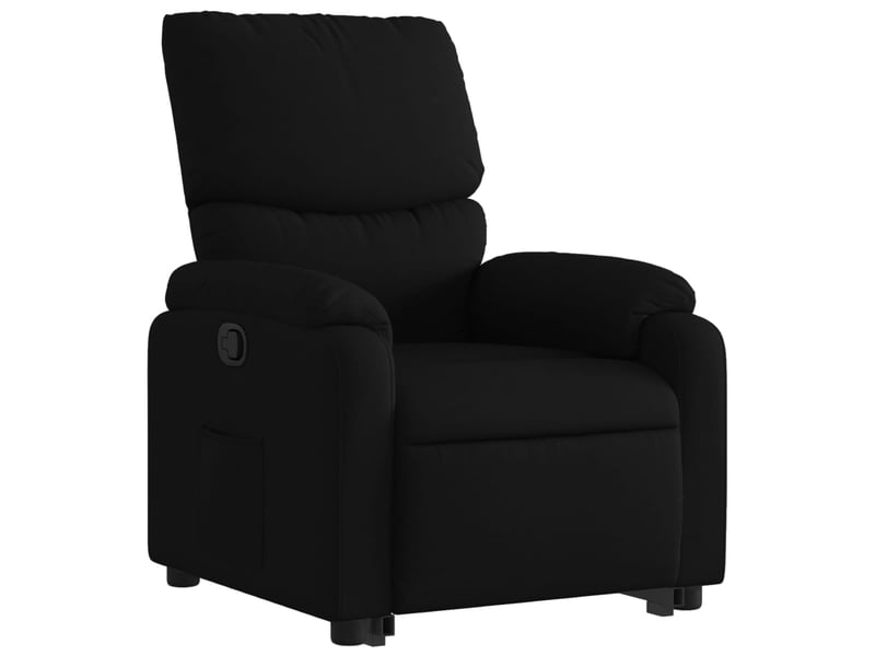  Fauteuil inclinable, fauteuil relax noir tissu shl57702  - Conforama D