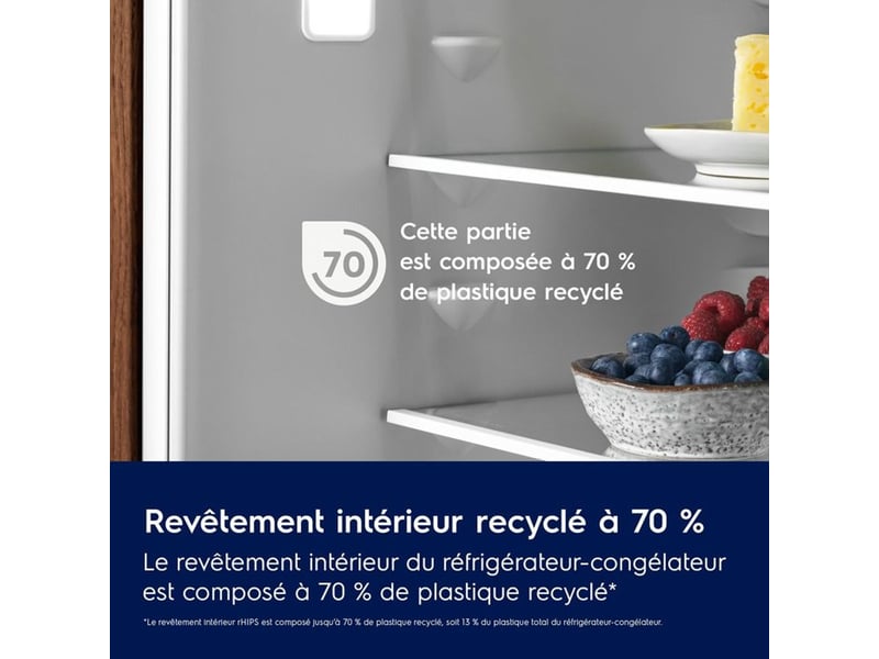  Congelateur encastrable colonne 212 l no frost 5 tiroirs blancs 35 db capacité 15 kg24h fastfreeze ELE7333394159942 - Conforama E