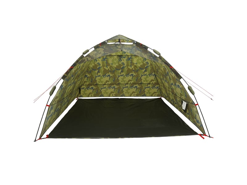 Tente de pêche, tente de camping à libération rapide 4 personne camouflage léger  - Conforama C