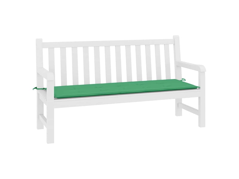  Coussin de banc de jardin, coussin d'assise vert 200x50x3 cm tissu oxford cf52860  - Conforama C