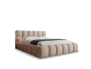 Lit coffre 180x200 cm INTENSE DECO   coloris beige